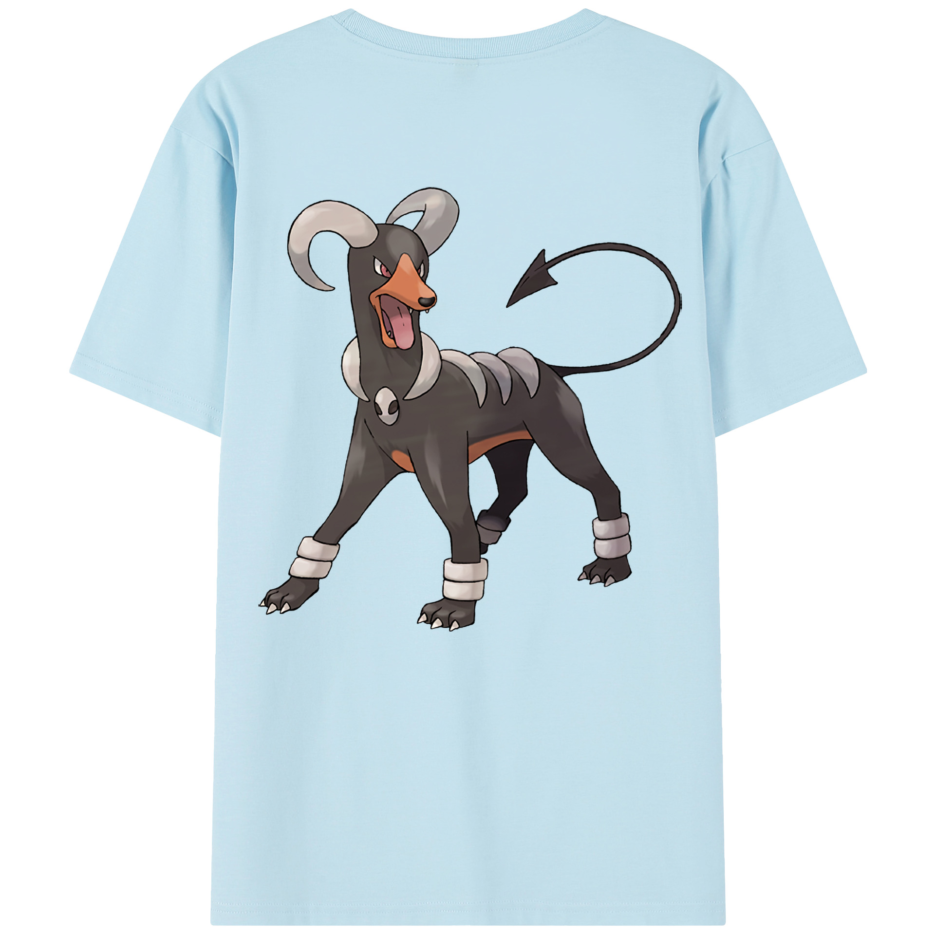 （画像用） ポケットモンスター Pokémon 綿100％半袖Tシャツ（背面プリント）
